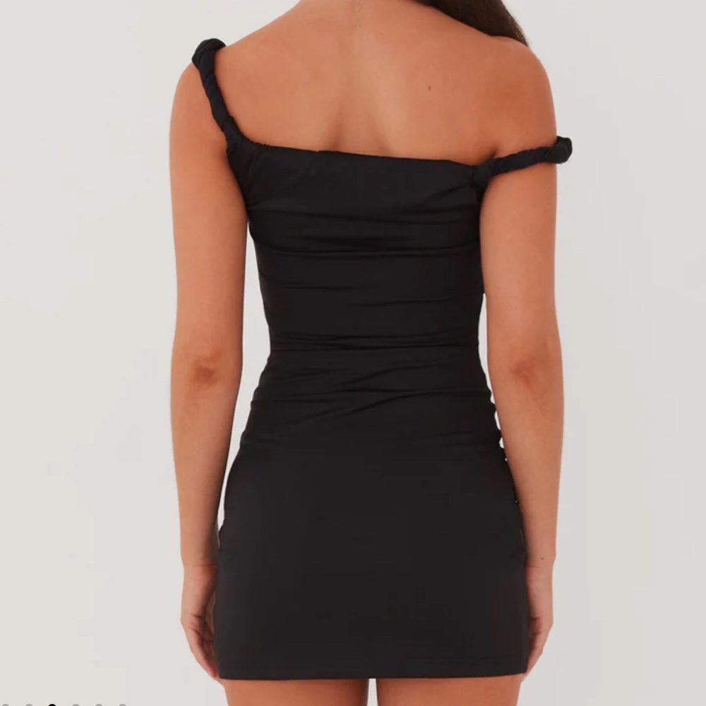 Peppermayo - Arabella Twist Shoulder Mini Dress - Picture 2 of 5